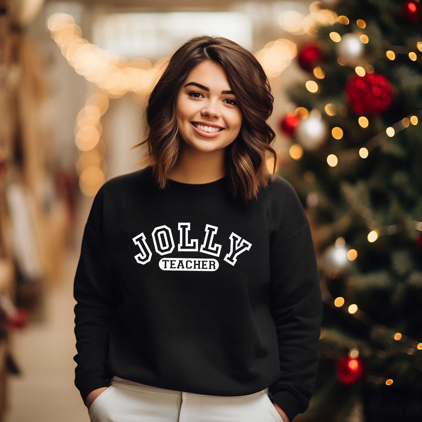 Jolly Teacher Varsity | Sweatshirt