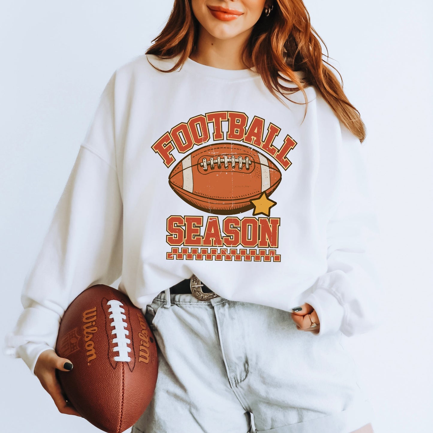 Football Season Star | Sweatshirt