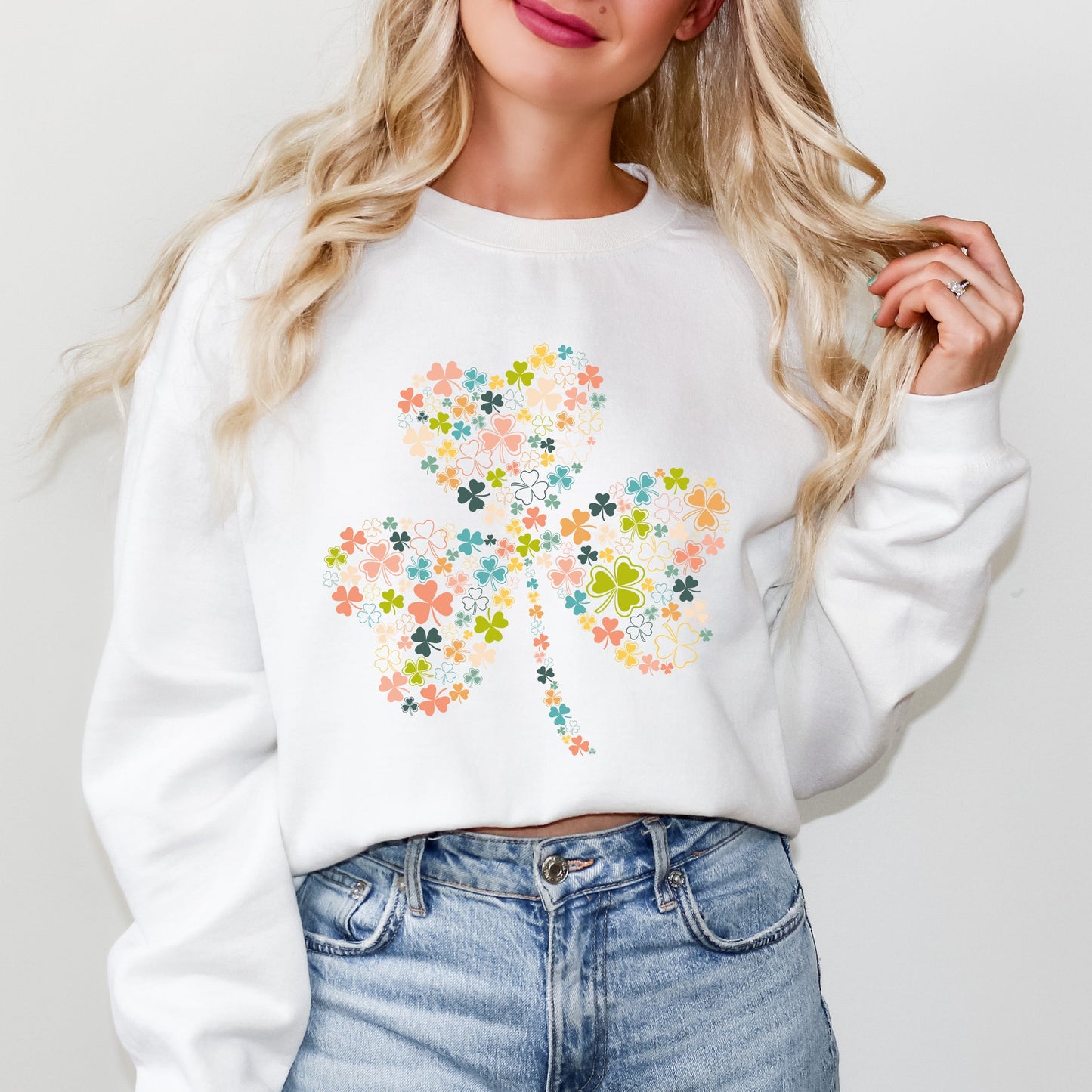 Color Shamrocks | Sweatshirt