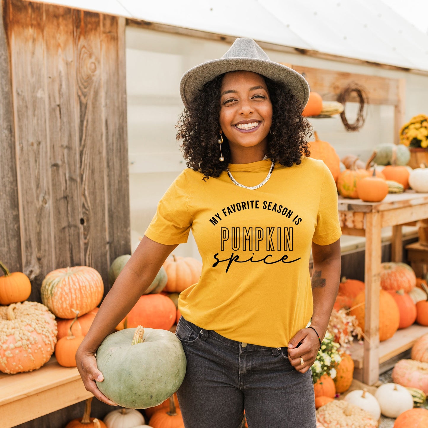 My Favorite Season Is Pumpkin Spice | Short Sleeve Crew Neck