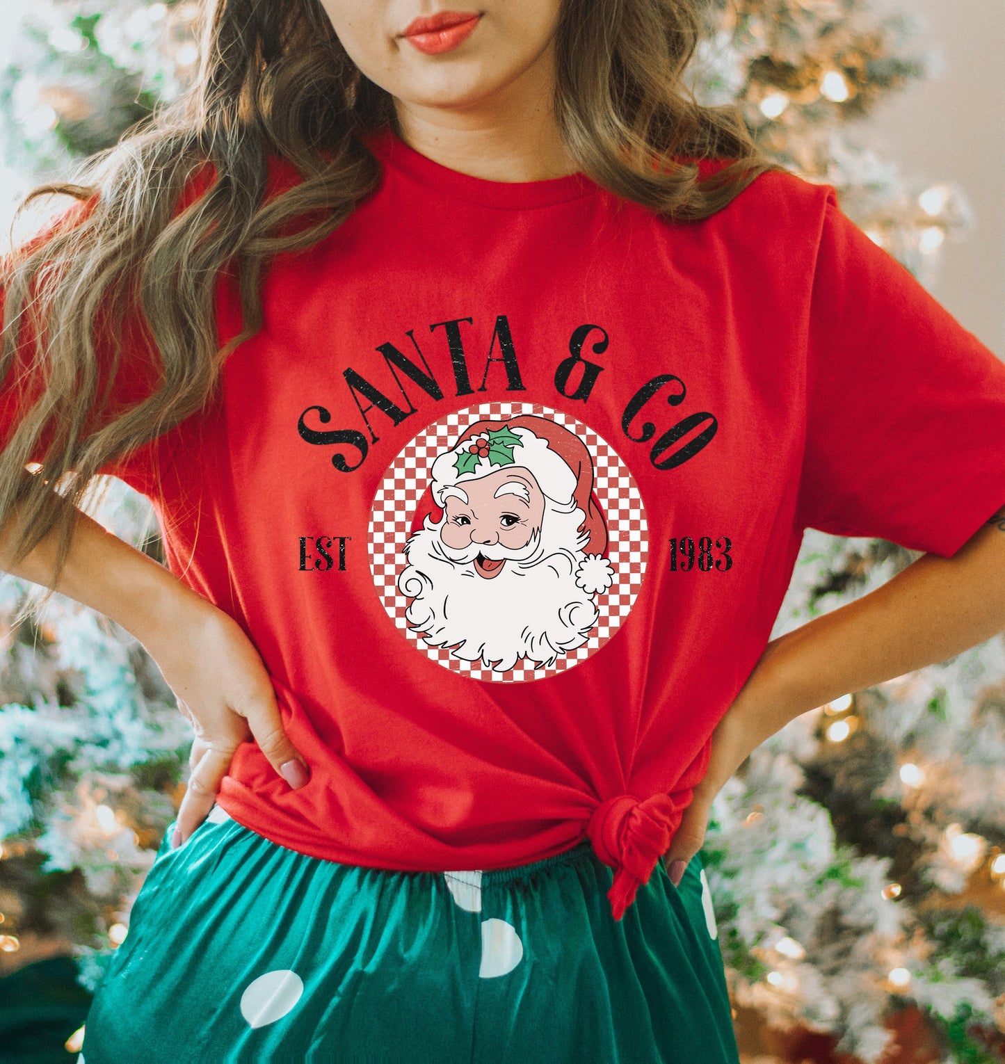 Santa and Co | Short Sleeve Crew Neck