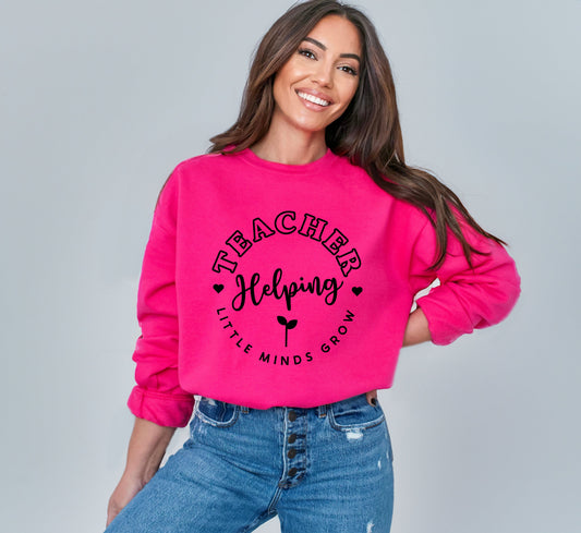 Helping Little Minds Grow Circle | Sweatshirt