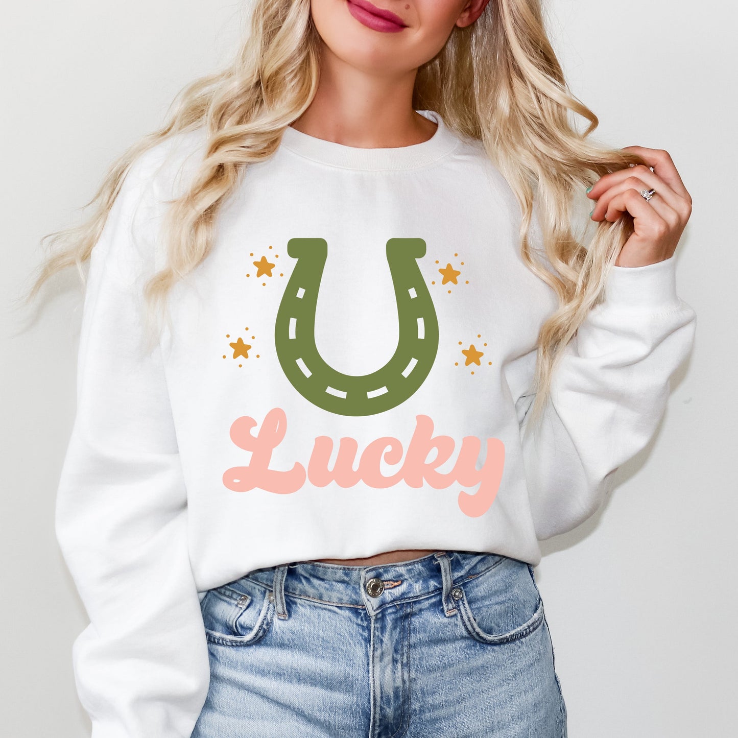 Lucky Horse Shoes | Sweatshirt