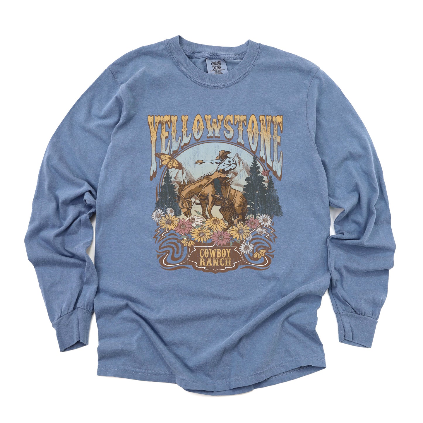 Yellowstone Cowboy Ranch | Garment Dyed Long Sleeve