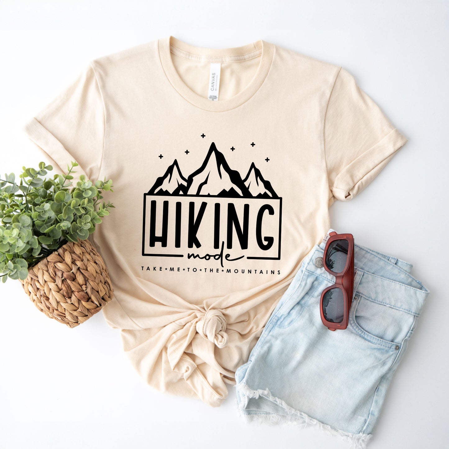 Hiking Mode Take Me To The Mountains | Short Sleeve Graphic Tee