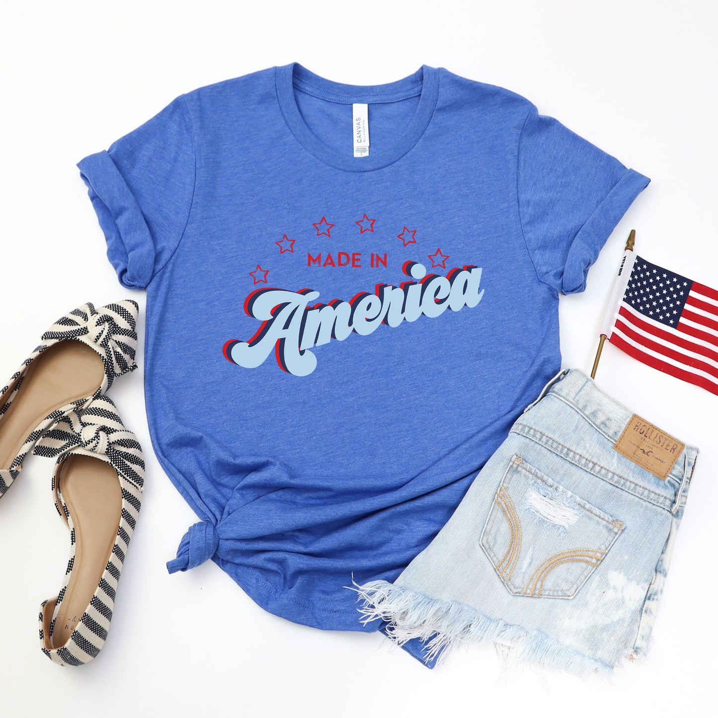 Made In America Retro | Short Sleeve Graphic Tee