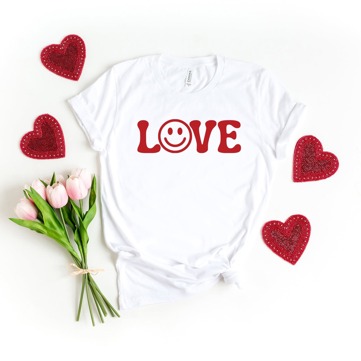 Love Smile | Short Sleeve Graphic Tee