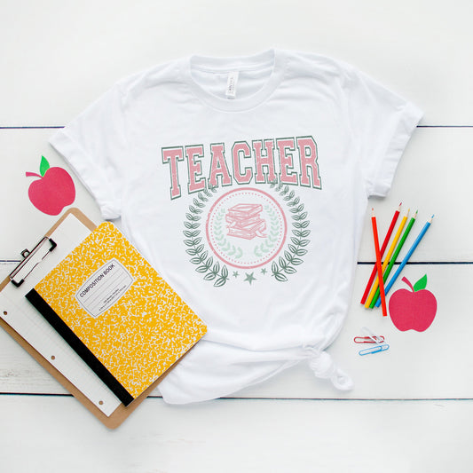 Teacher Grunge | Short Sleeve Graphic Tee