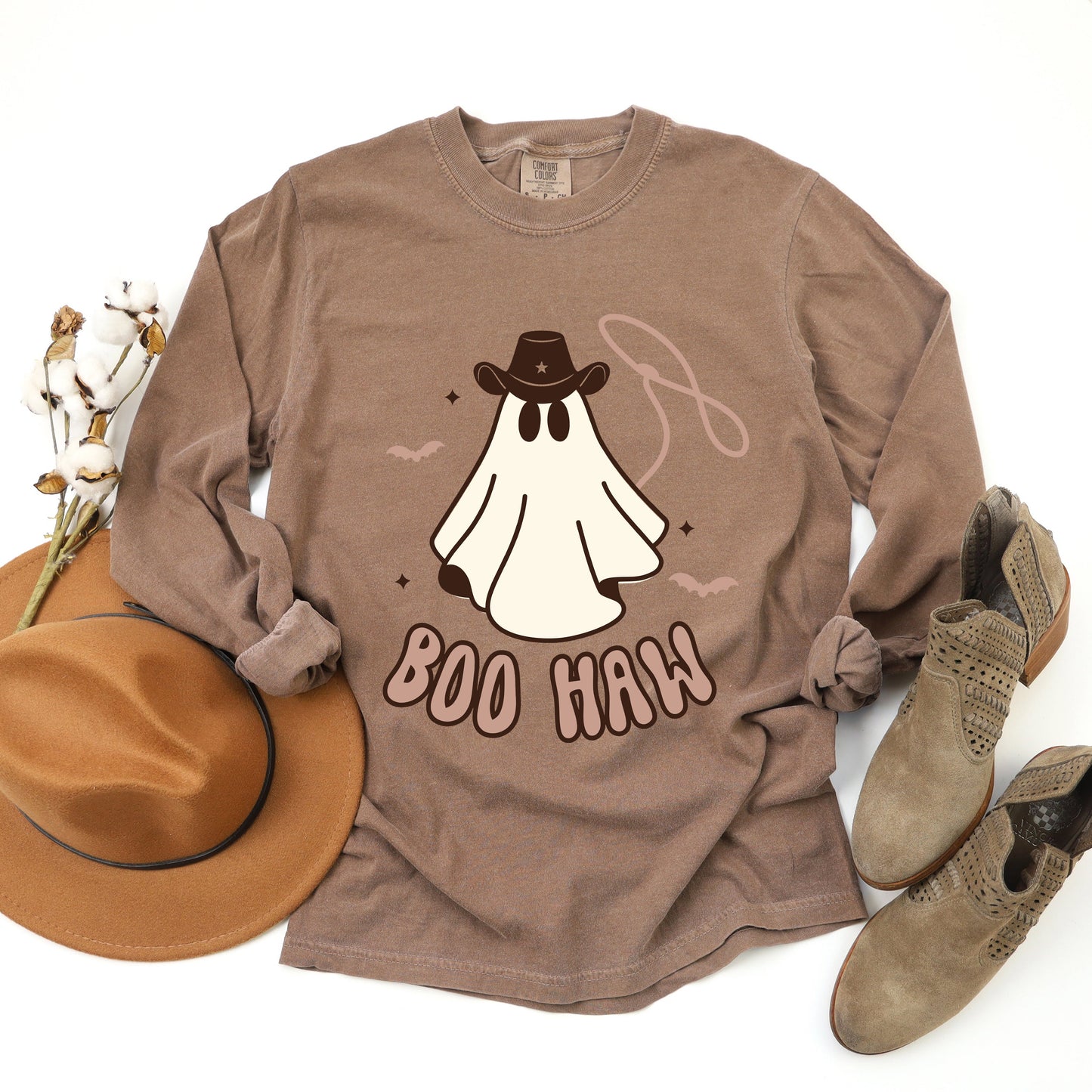 Boo Haw | Garment Dyed Long Sleeve