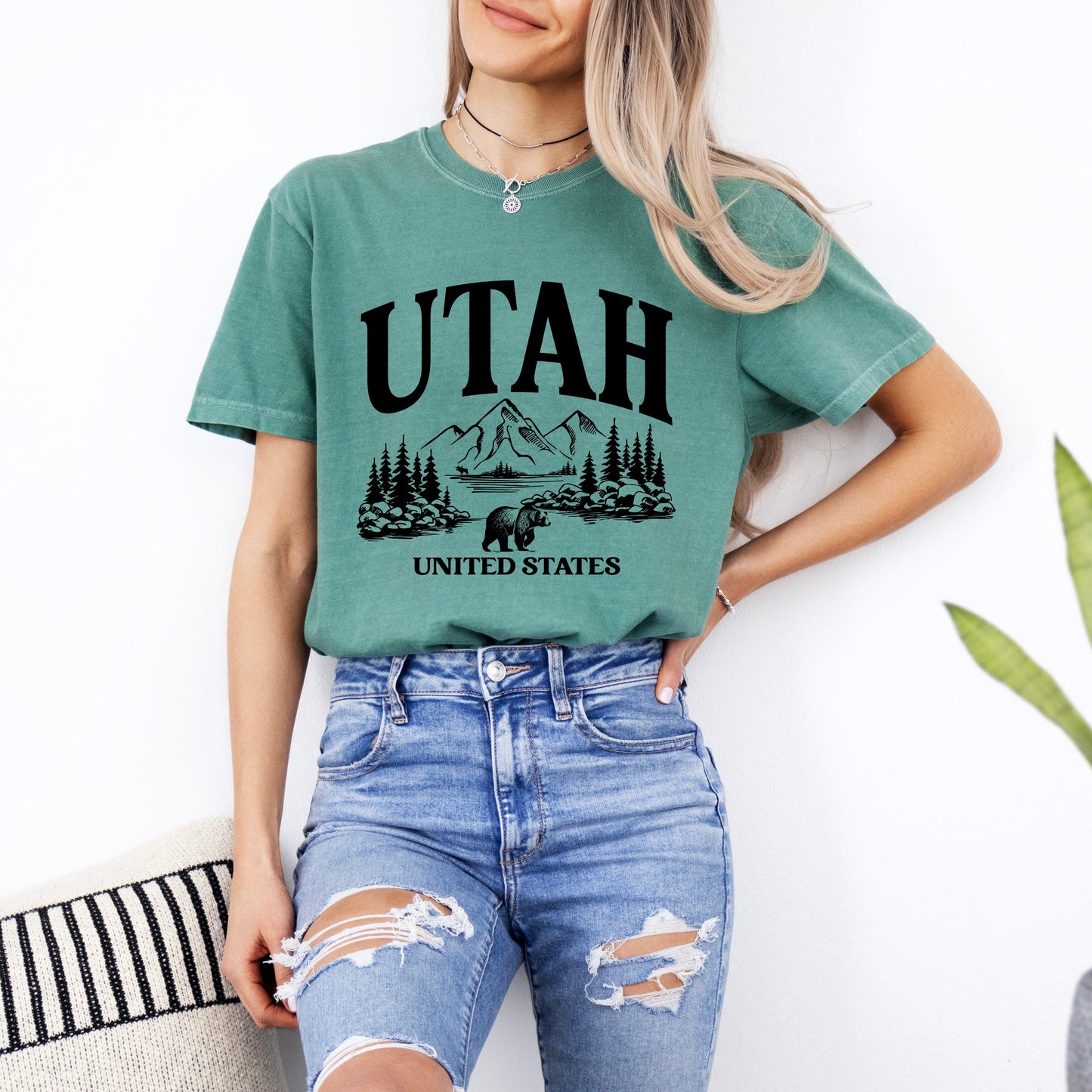 Utah Forest Scene | Garment Dyed Tee