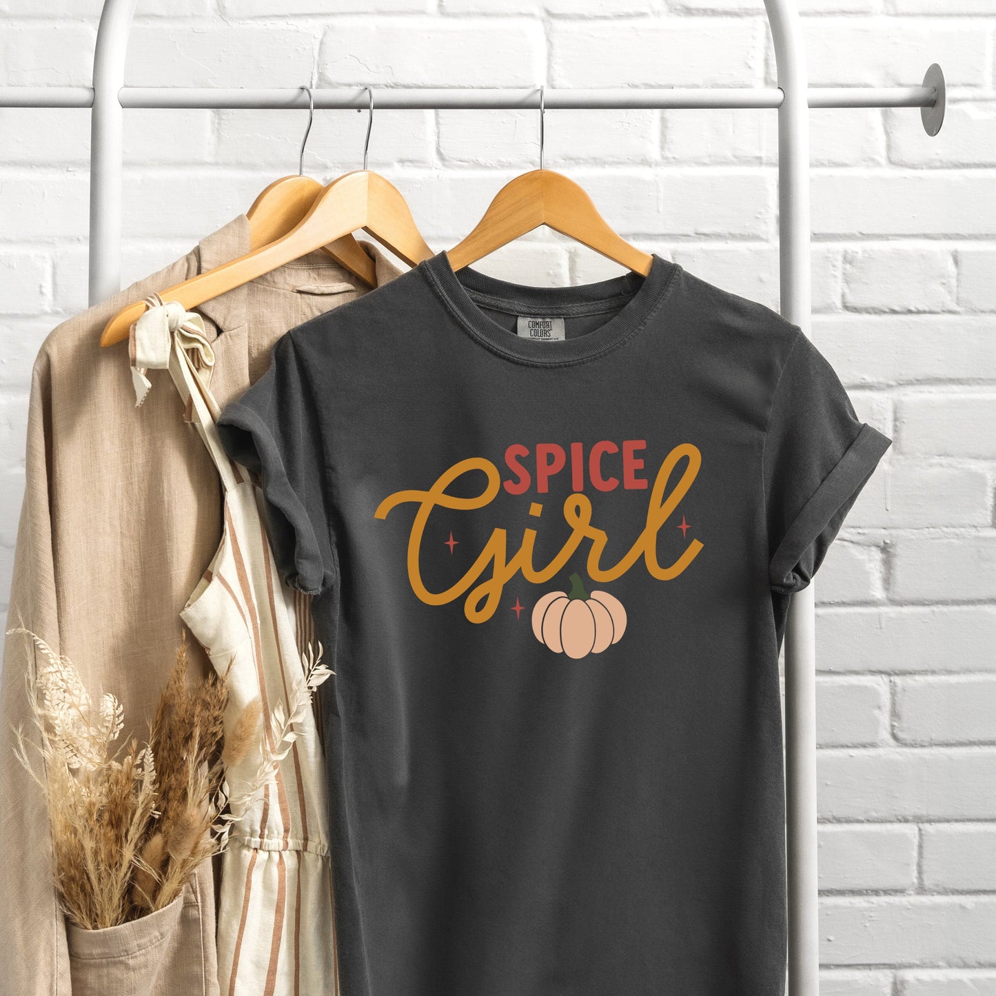 Spice Girl Pumpkin | Garment Dyed Tee