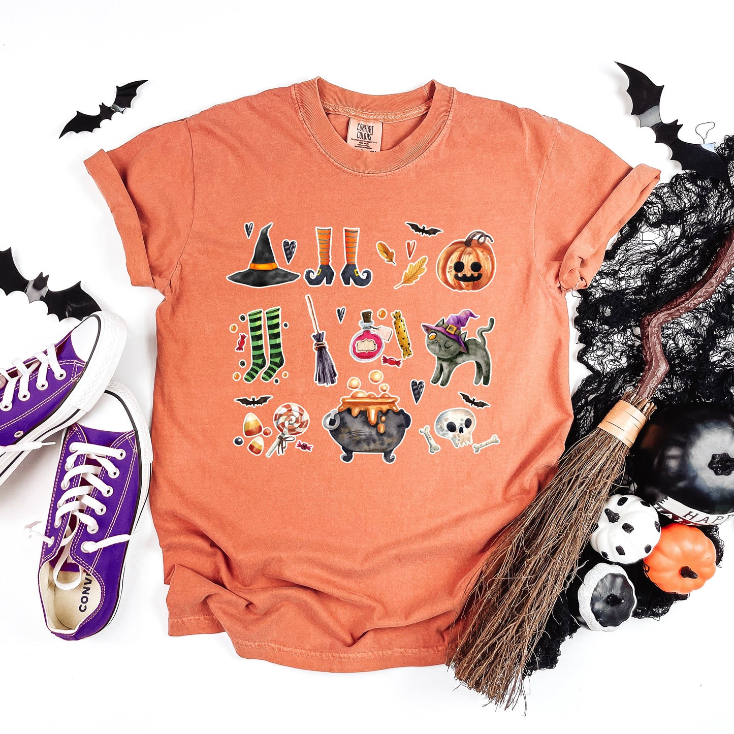 Witch Collage | Garment Dyed Short Sleeve Tee