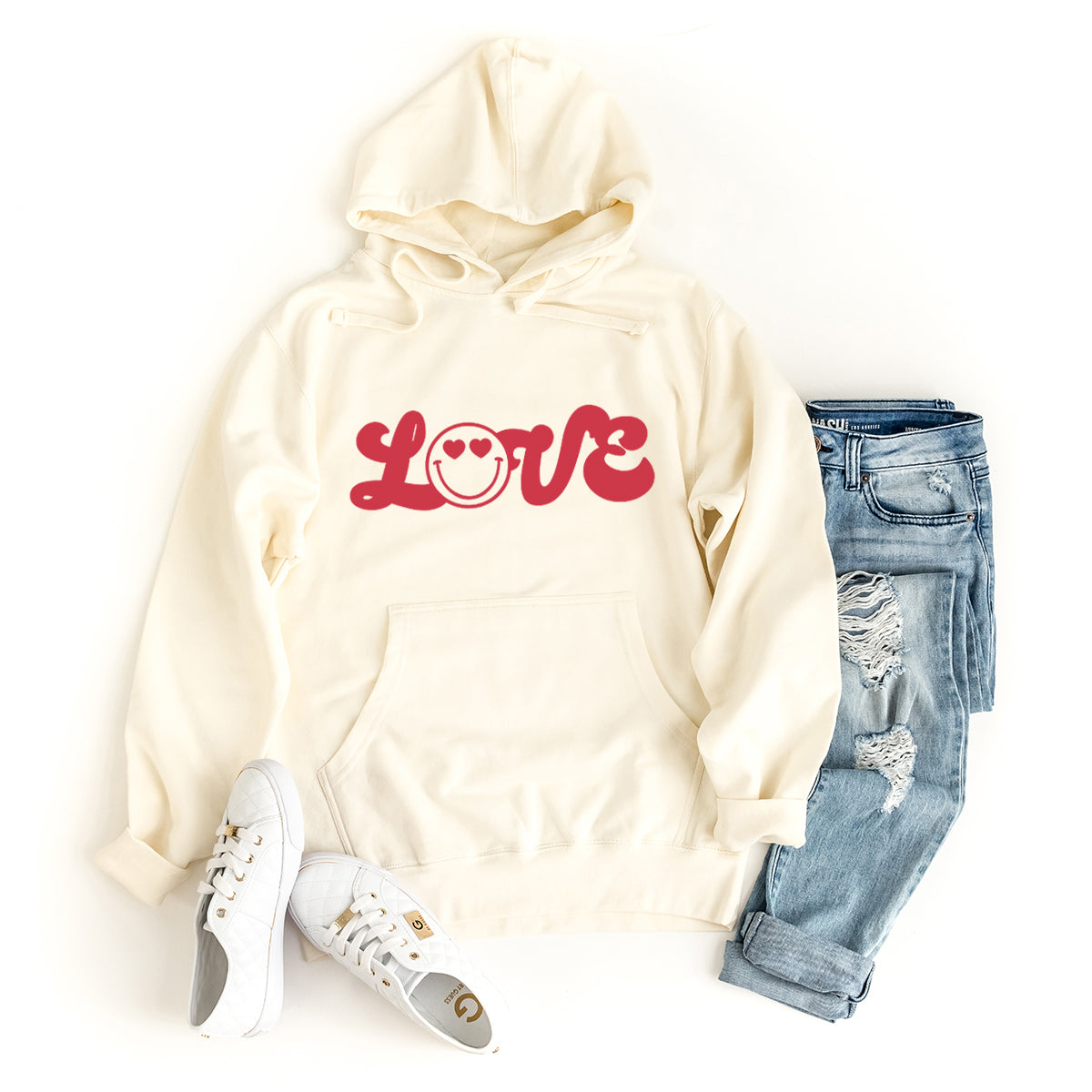 Love Smiley Face | Hoodie