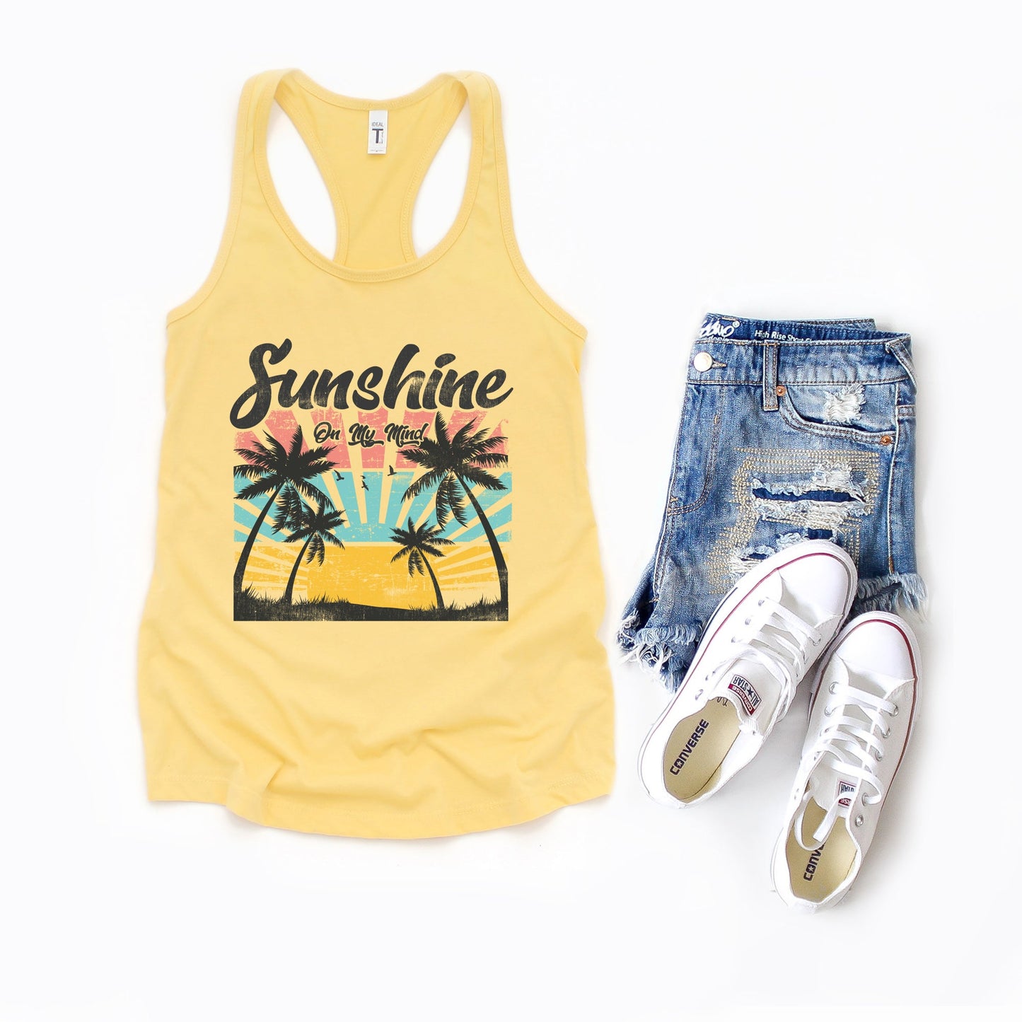 Sunshine On My Mind | Racerback Tank