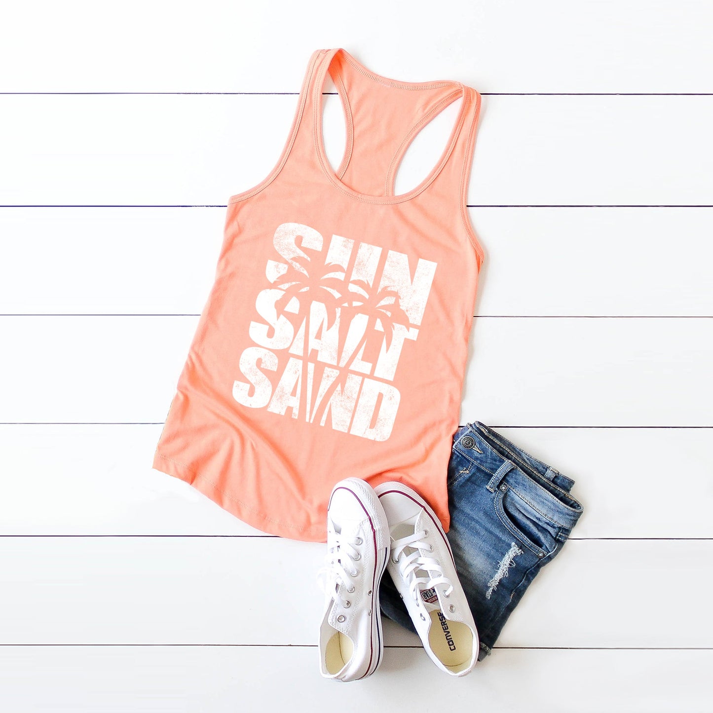 Sun Salt Sand | Racerback Tank