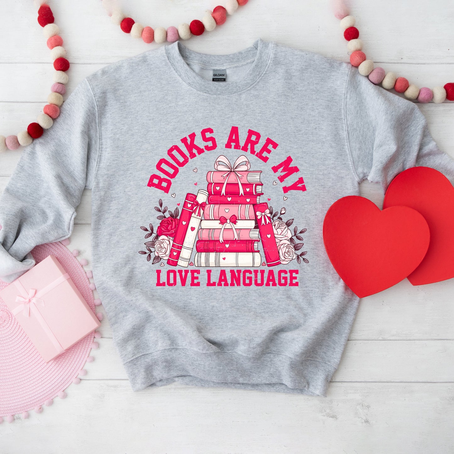 Coquette Books Love Language | Sweatshirt