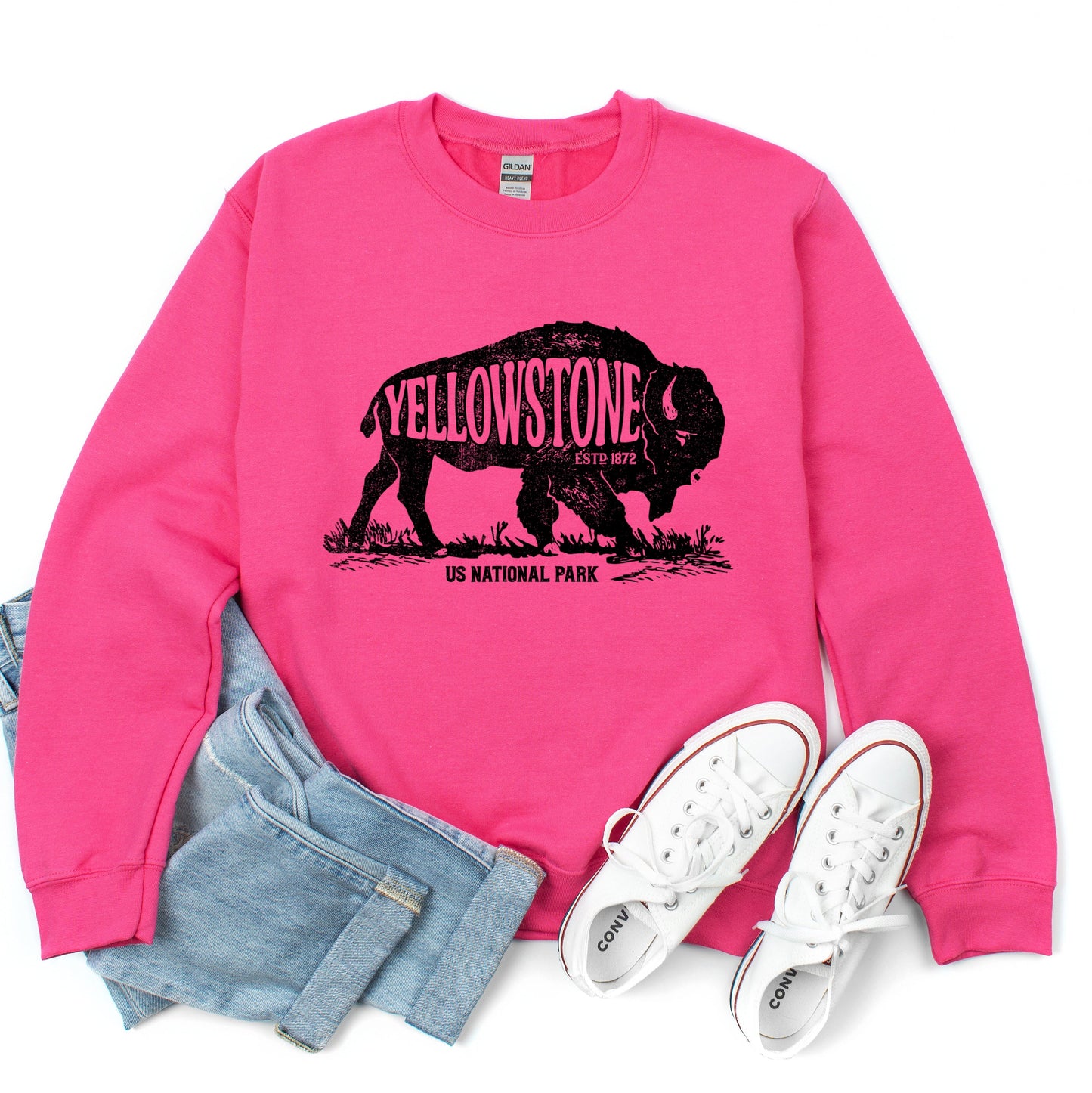 Yellowstone Bison | Sweatshirt