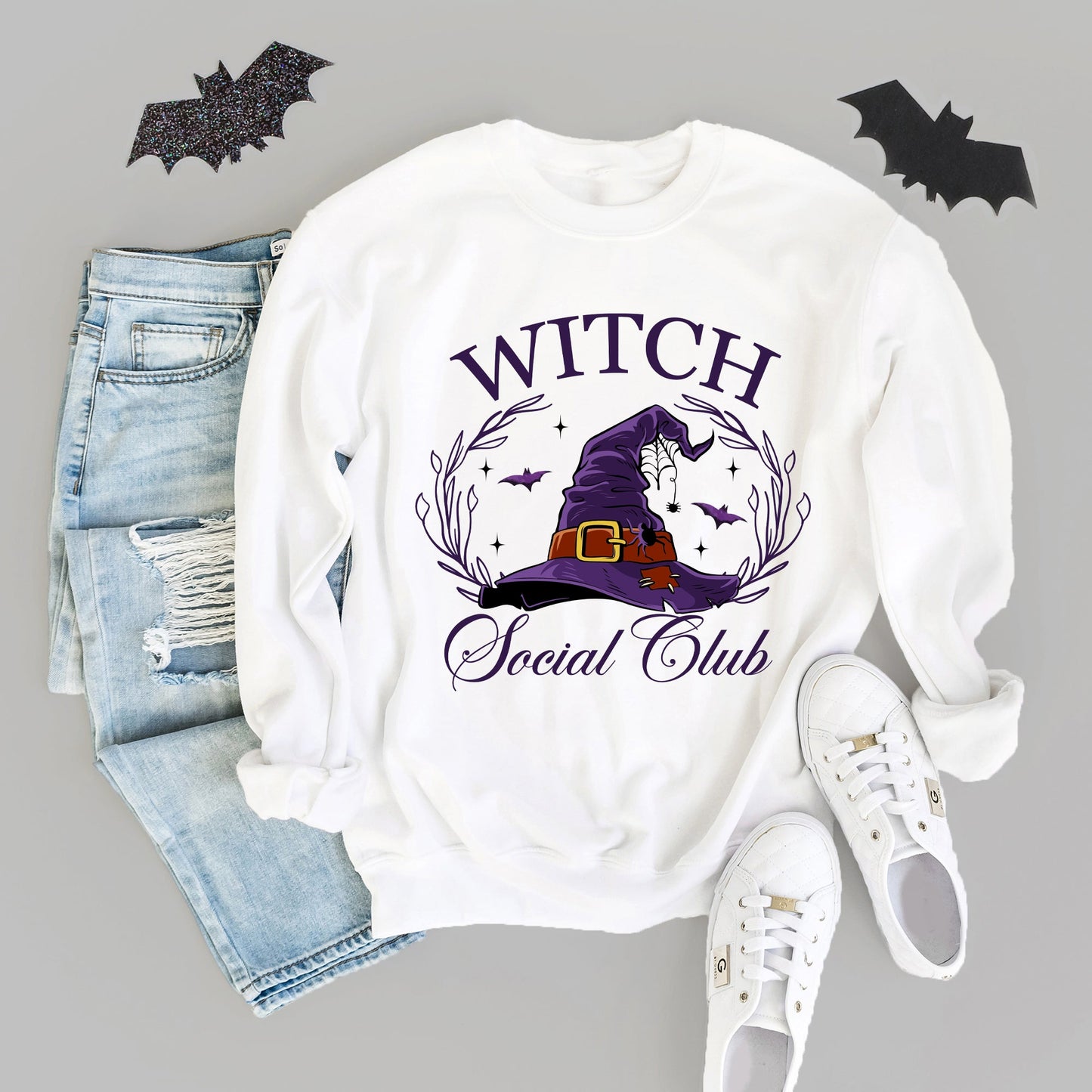 Witch Social Club Purple Hat | Sweatshirt