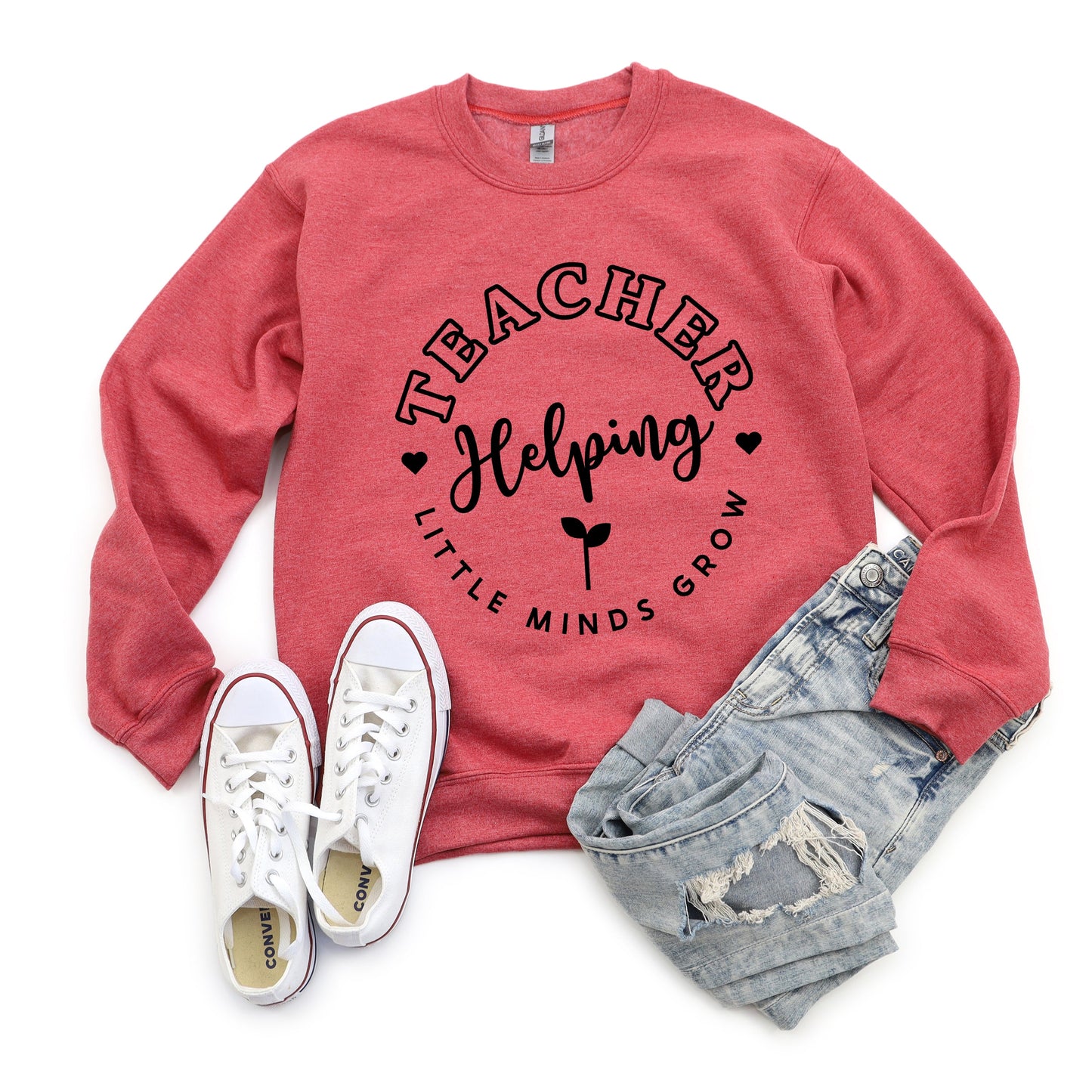 Helping Little Minds Grow Circle | Sweatshirt