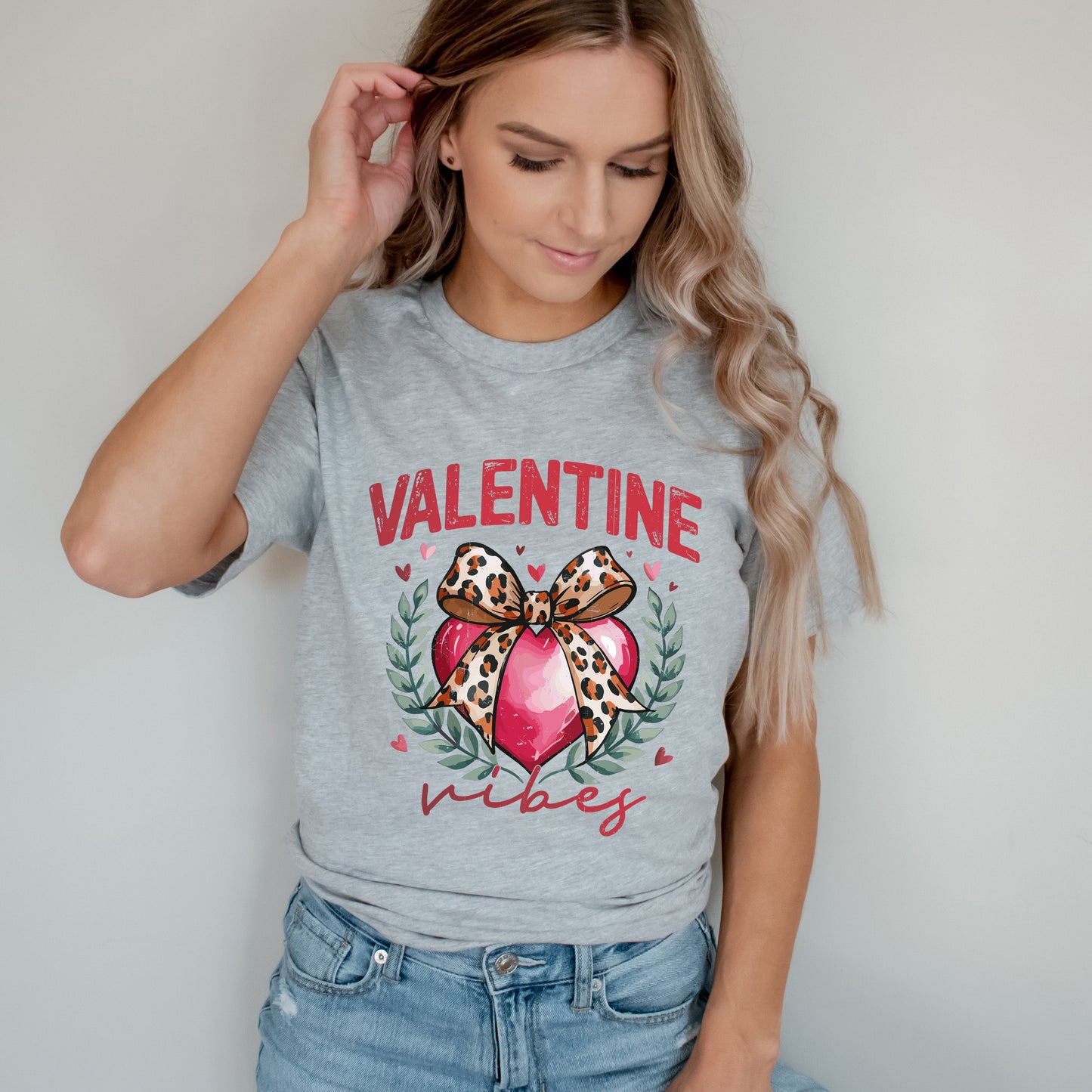 Coquette Valentine Vibes | Short Sleeve Graphic Tee