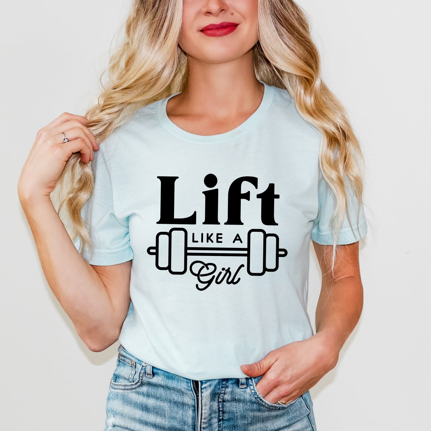 Lift Like A Girl | Short Sleeve Crew Neck