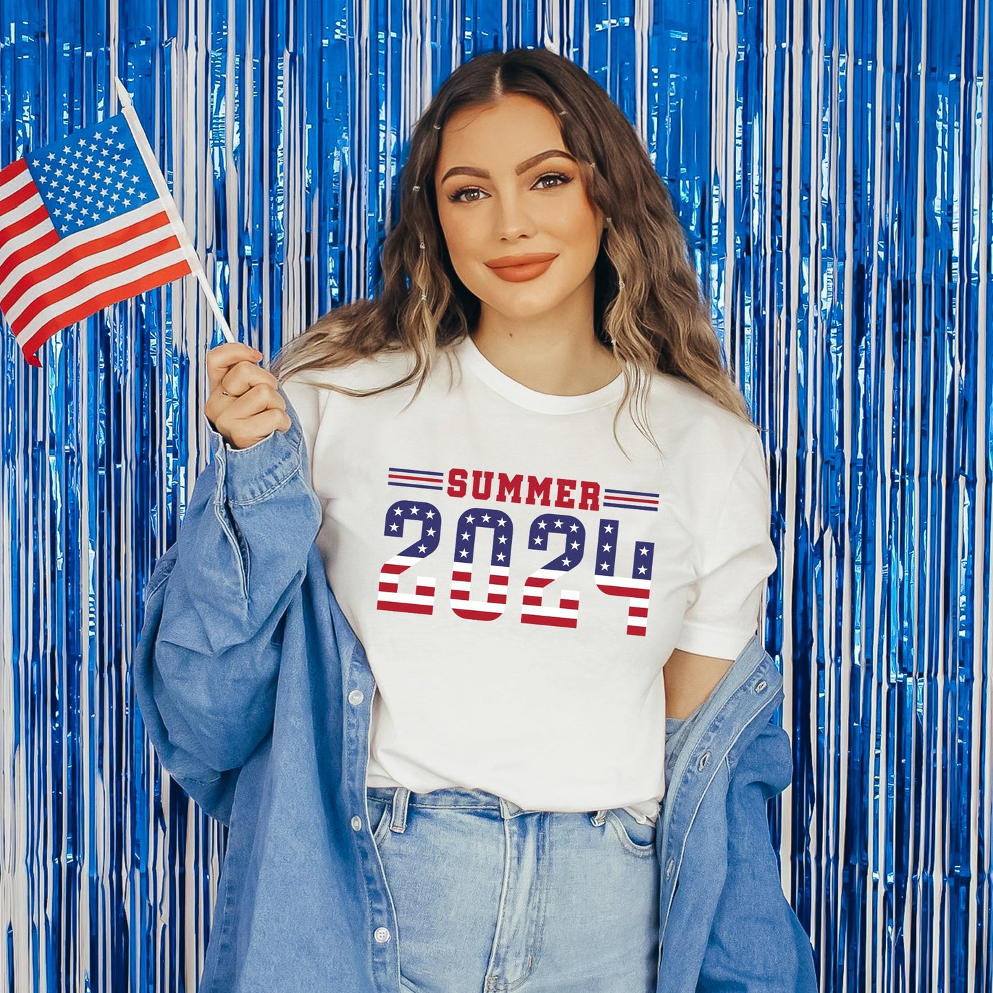 Stars And Stripes Summer 2024 | Short Sleeve Graphic Tee