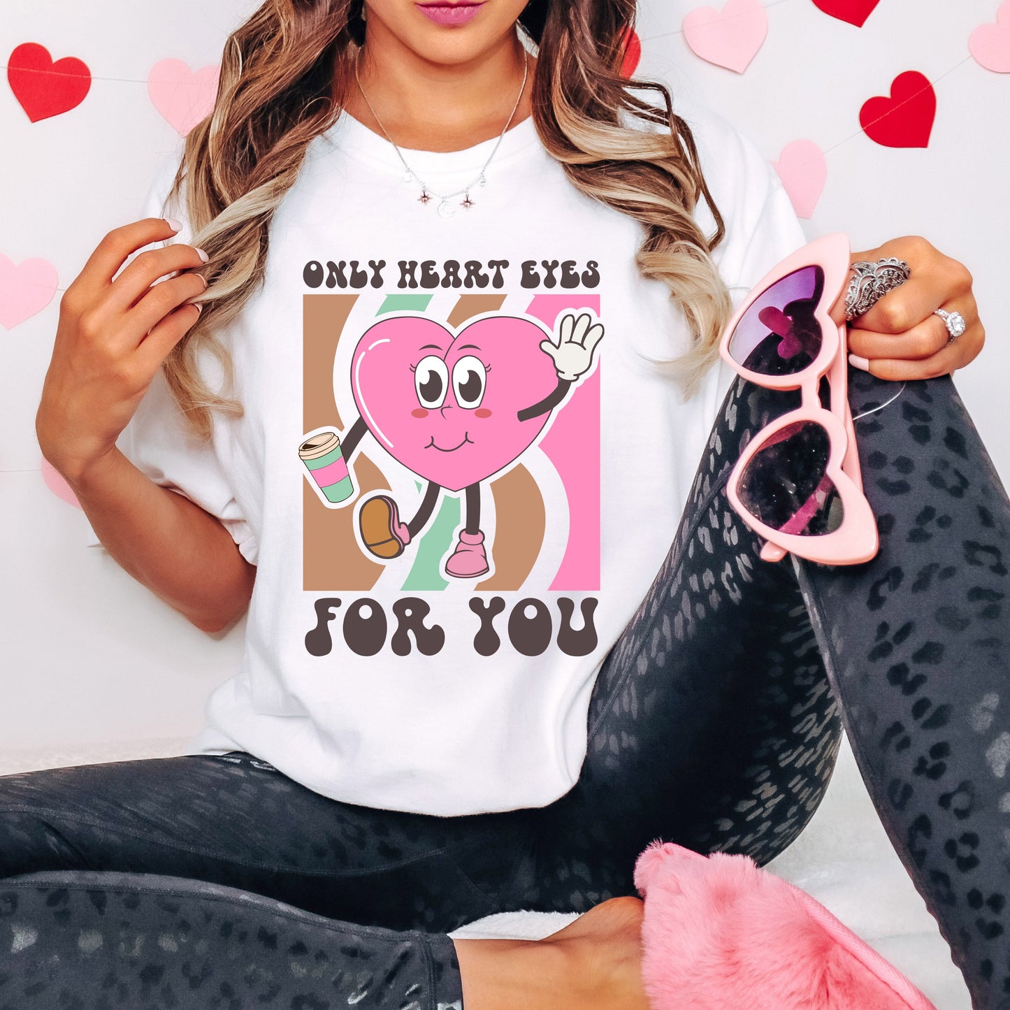 Only Heart Eyes For You | Garment Dyed Tee