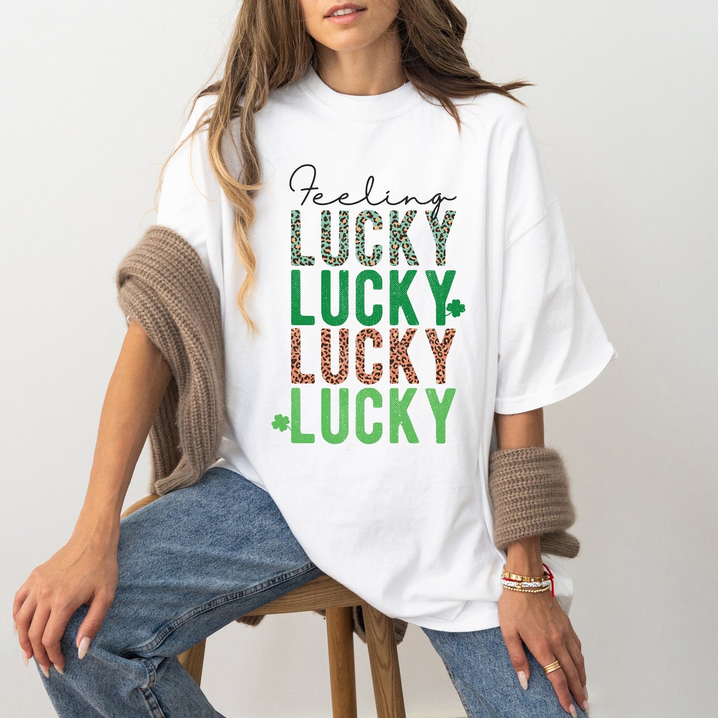 Feeling Lucky x4 | Garment Dyed Tee