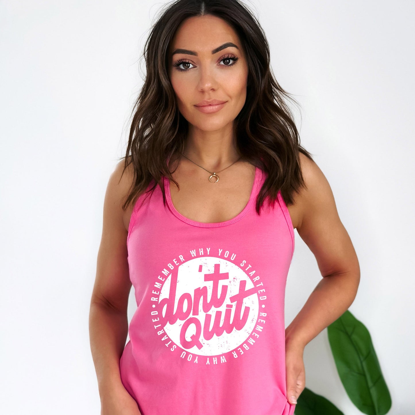 Don't Quit | Racerback Tank