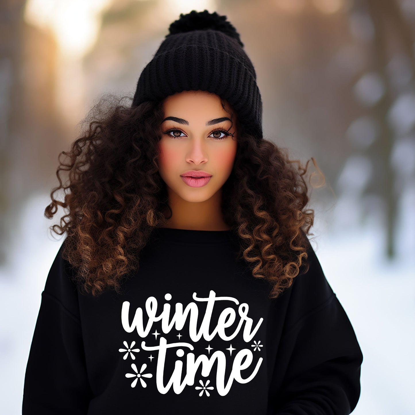 Winter Time Snowflakes | Sweatshirt