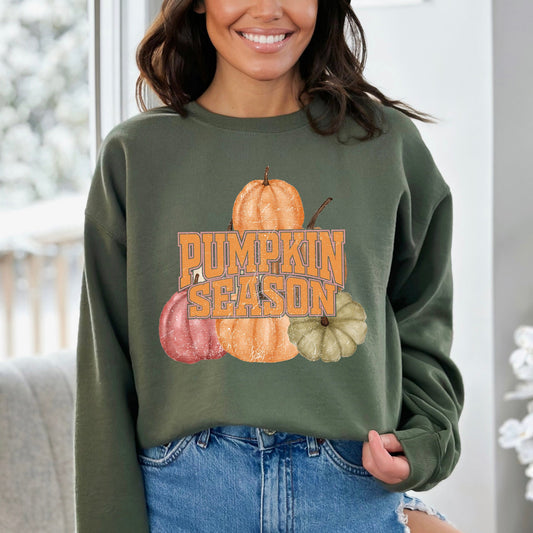 Pumpkin Season Distressed | Sweatshirt