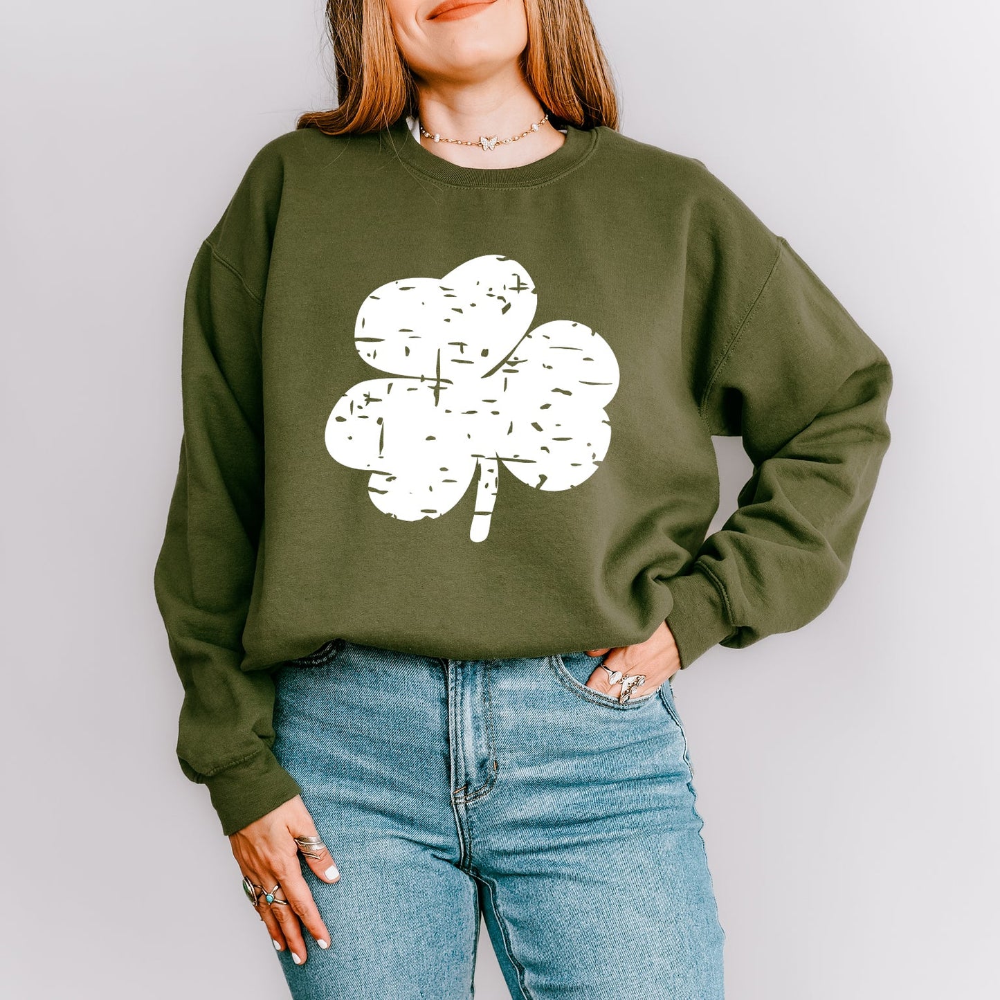 Grunge Clover | Sweatshirt