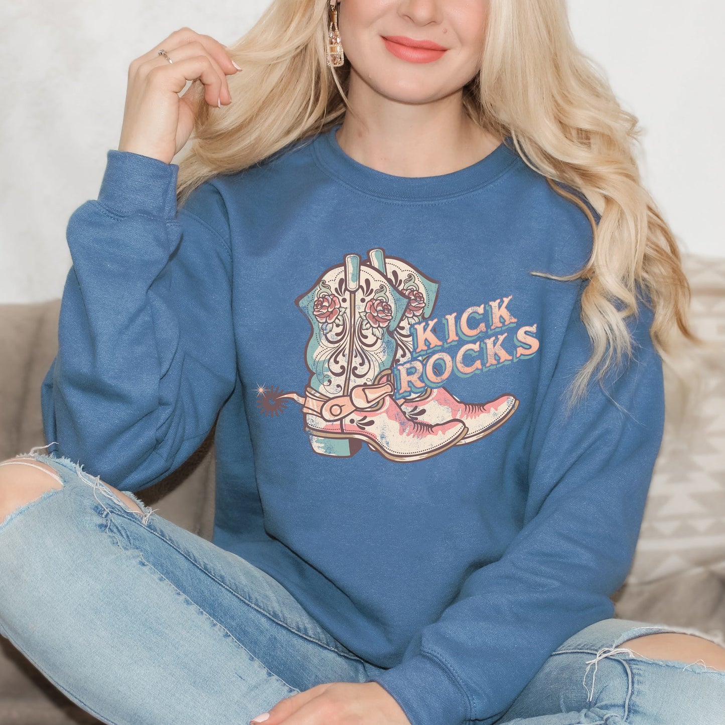 Kick Rocks Boots | Sweatshirt