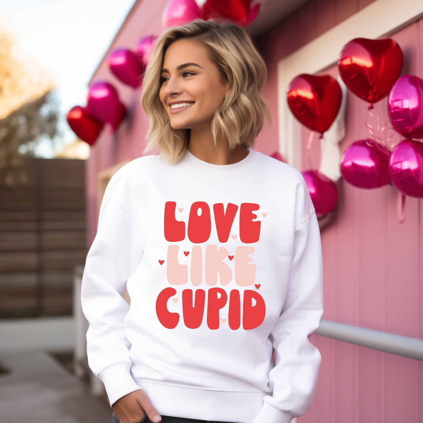 Love Like Cupid Bold | Sweatshirt