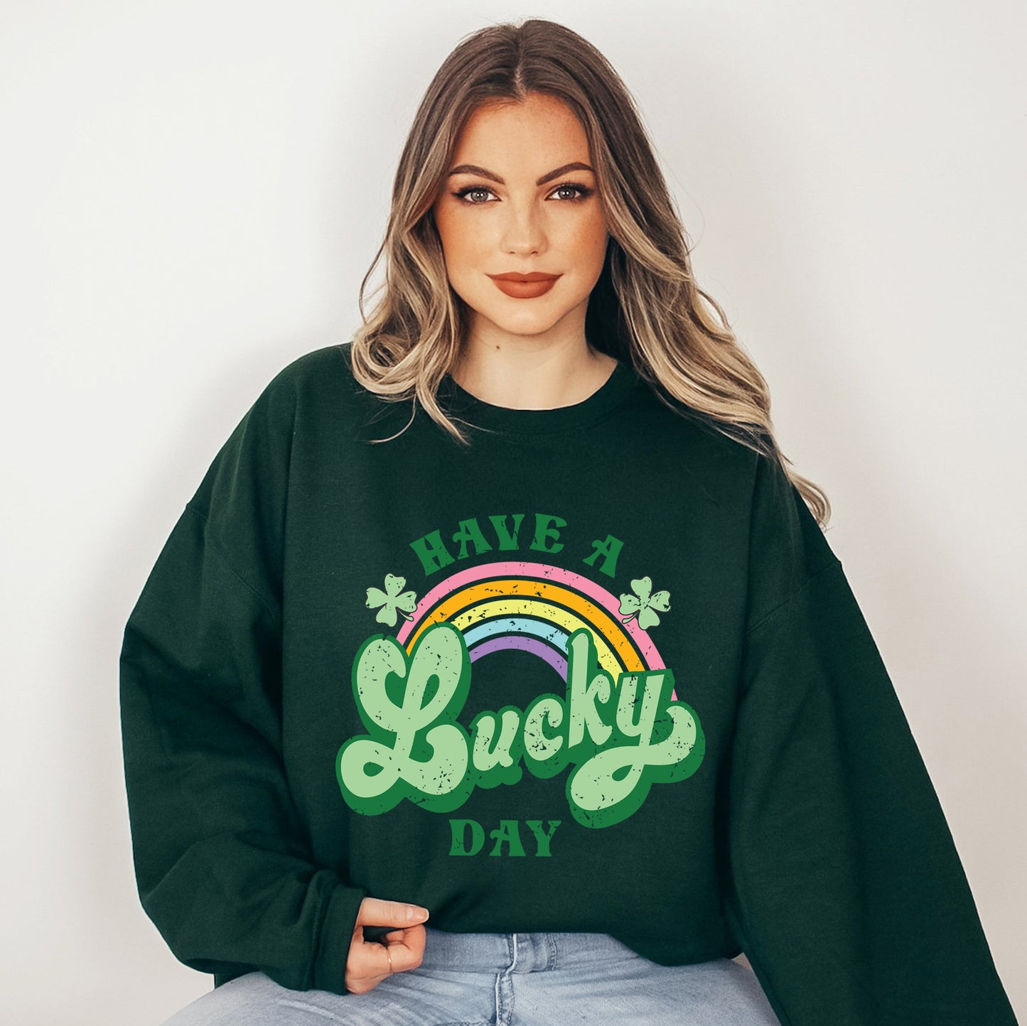 Lucky Day Rainbow | Sweatshirt