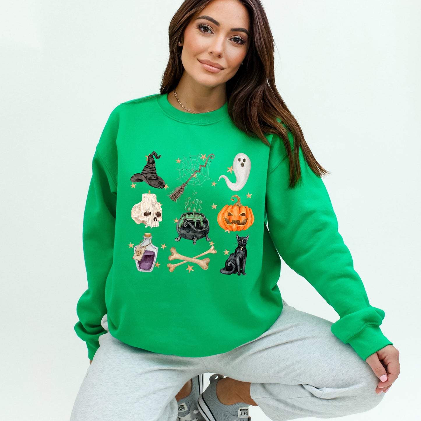 Halloween Chart Stars | Sweatshirt