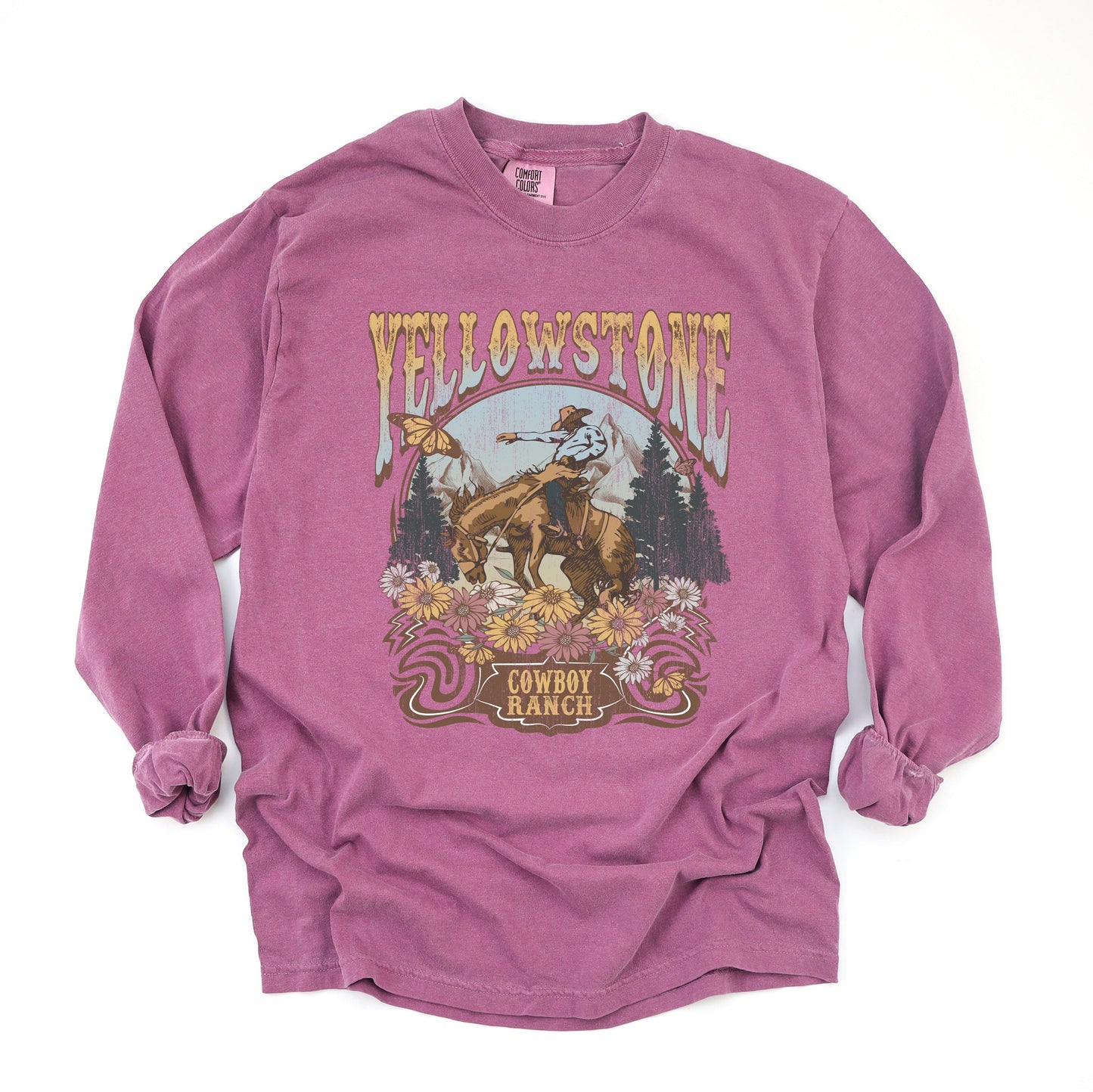 Yellowstone Cowboy Ranch | Garment Dyed Long Sleeve