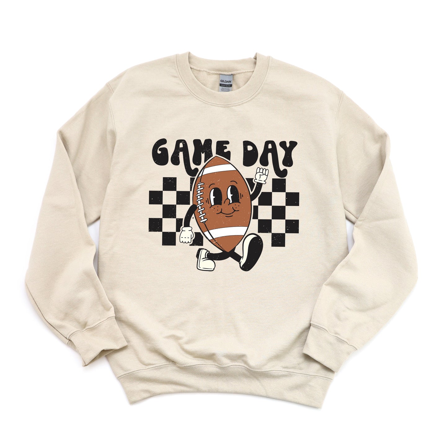 Football Game Day Checkered | Sweatshirt