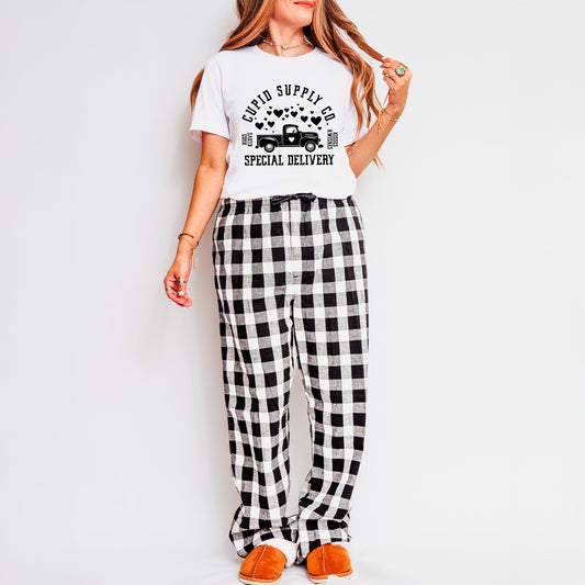 Cupid's Supply Co. | Plaid Pajama Set