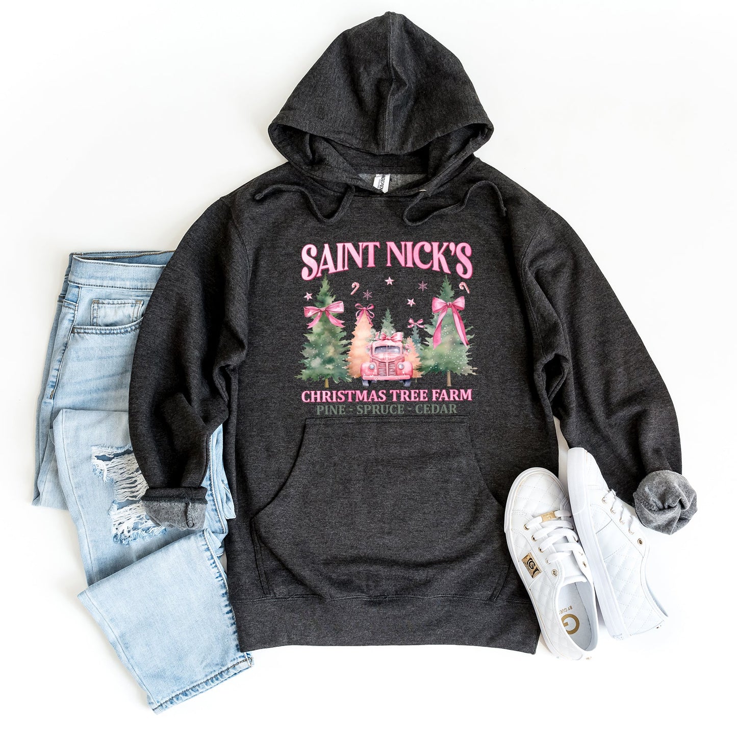 Coquette St. Nick's Tree Chart | Hoodie