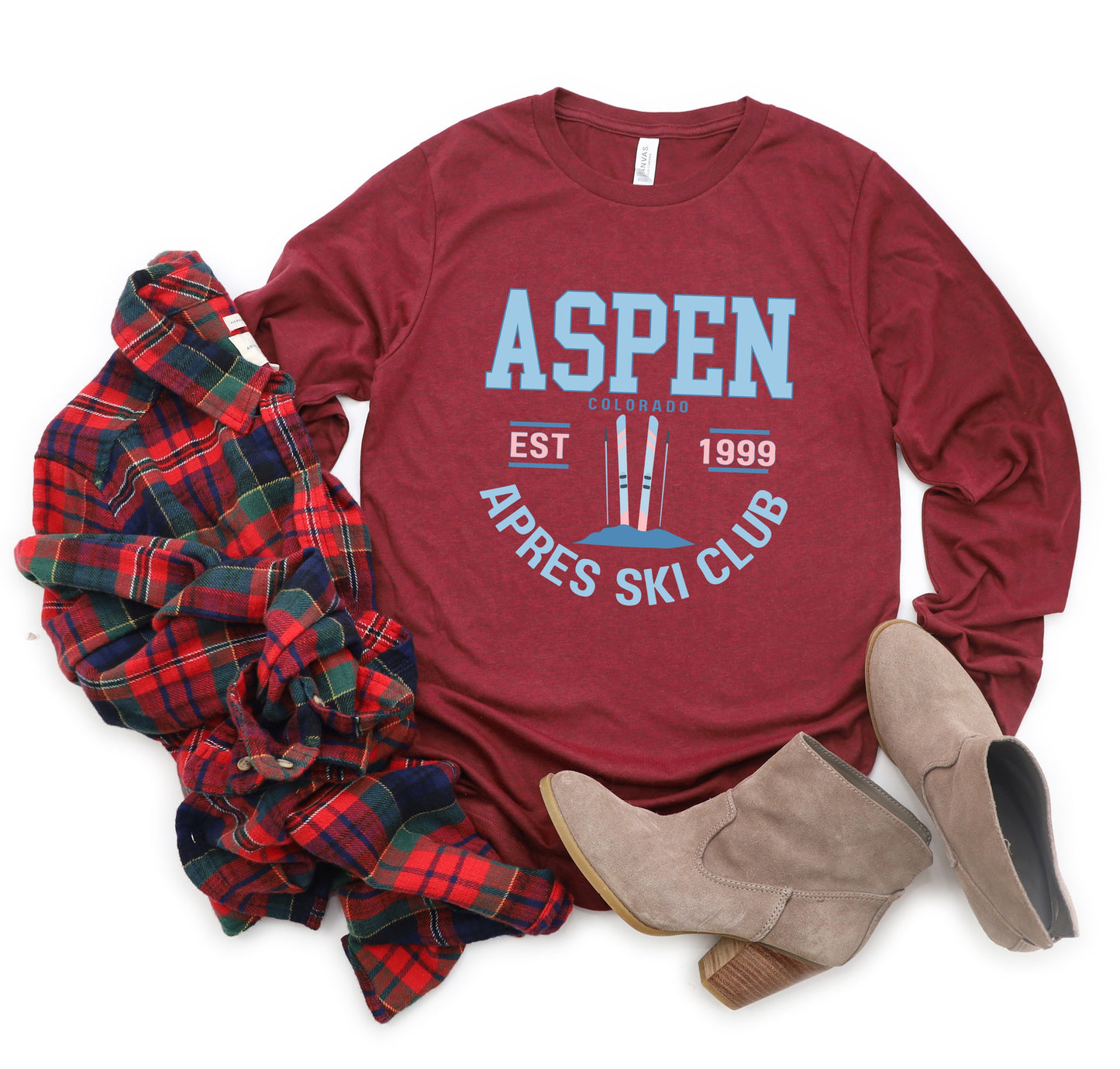 Aspen Ski Club | Long Sleeve Crew Neck