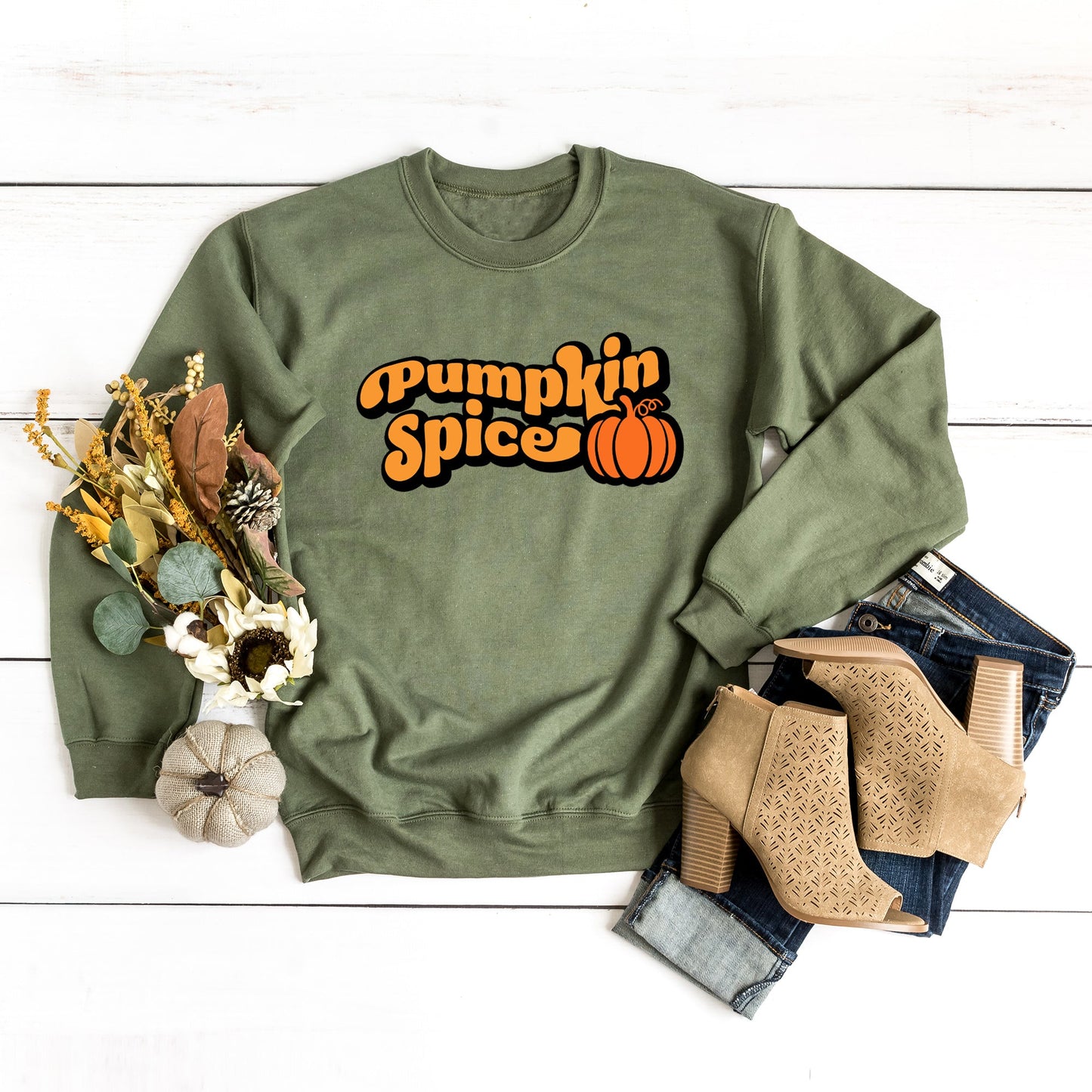 Retro Pumpkin Spice | Sweatshirt