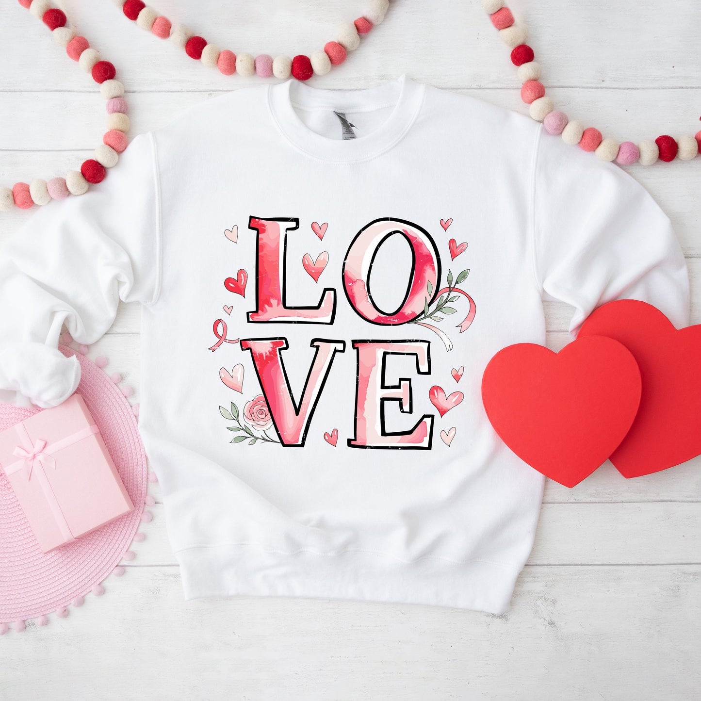 Love Ribbon | Sweatshirt