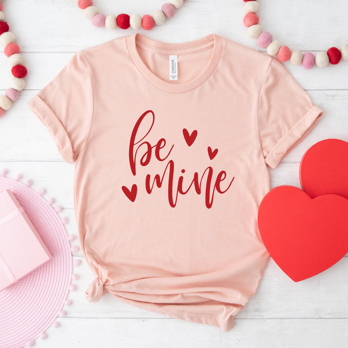 Be Mine Cursive | Short Sleeve Graphic Tee