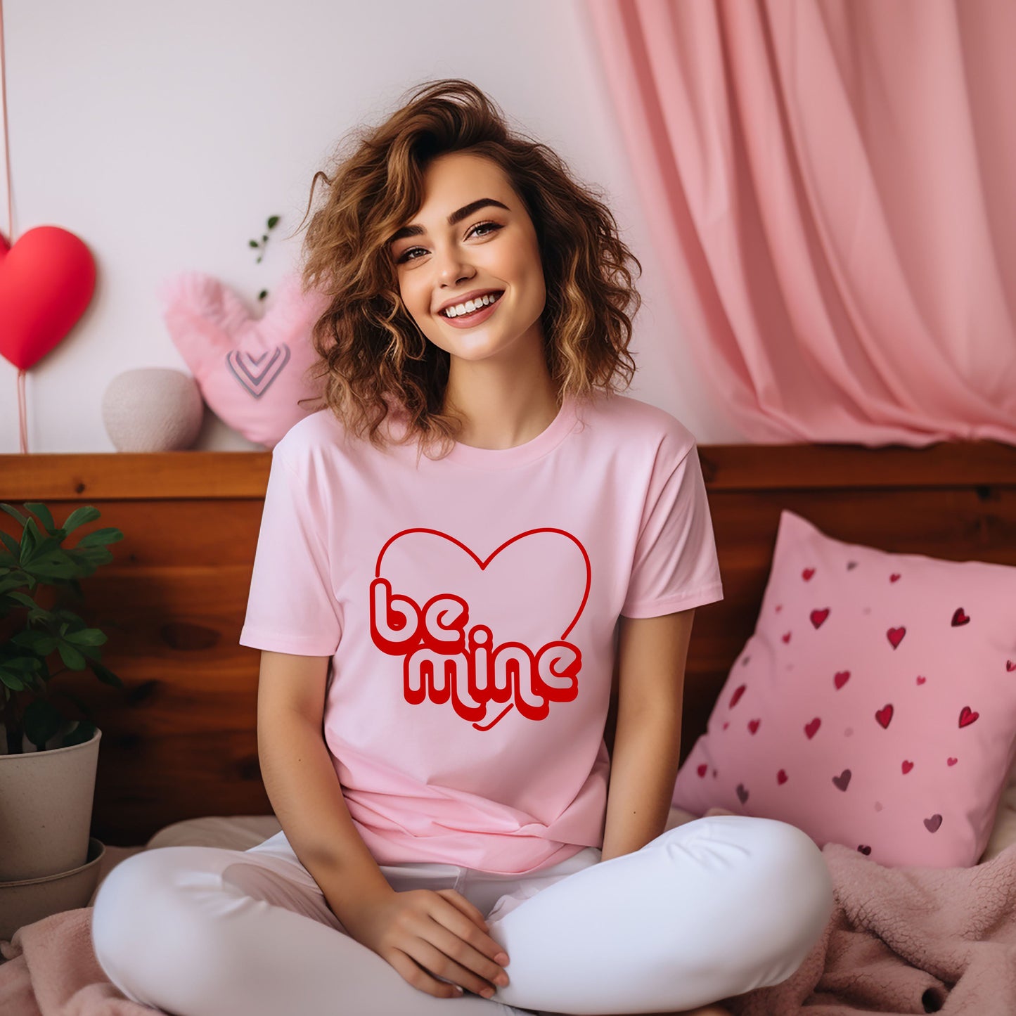 Retro Be Mine | Short Sleeve Graphic Tee