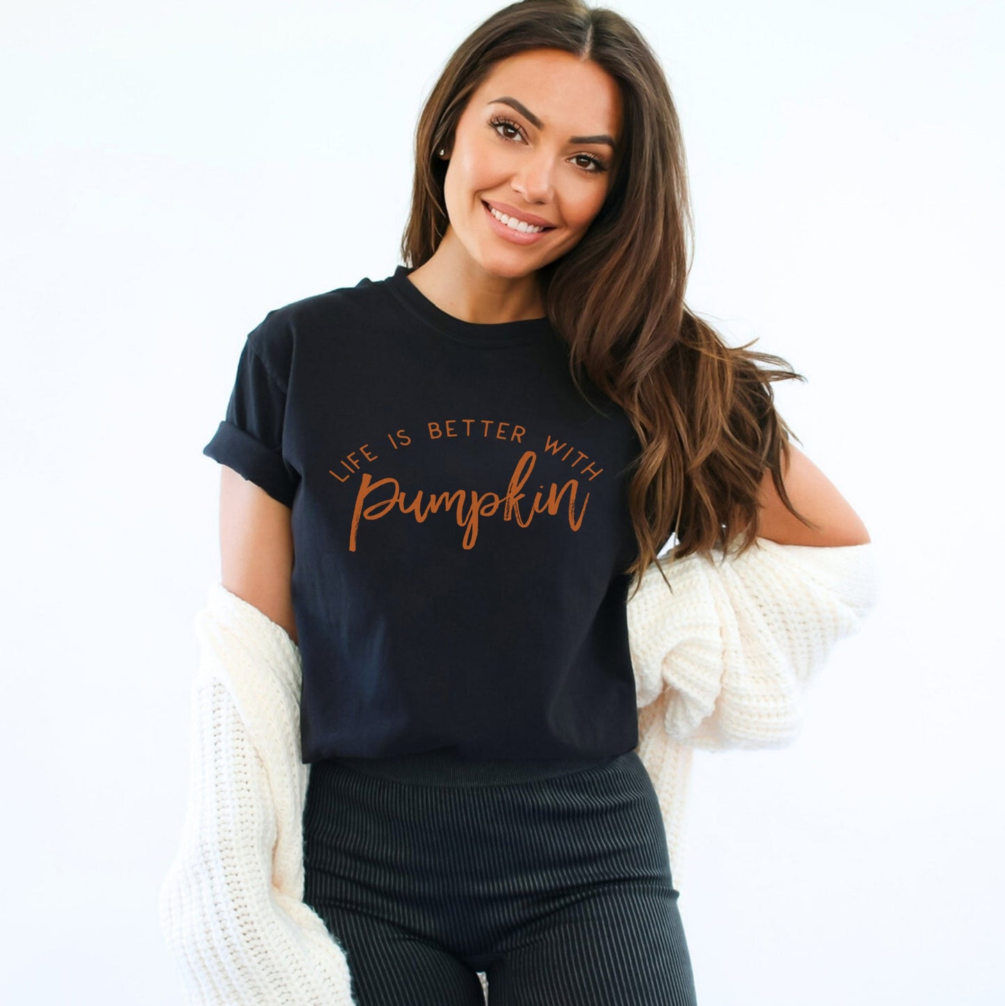 Life Is Better With Pumpkin | Garment Dyed Tee