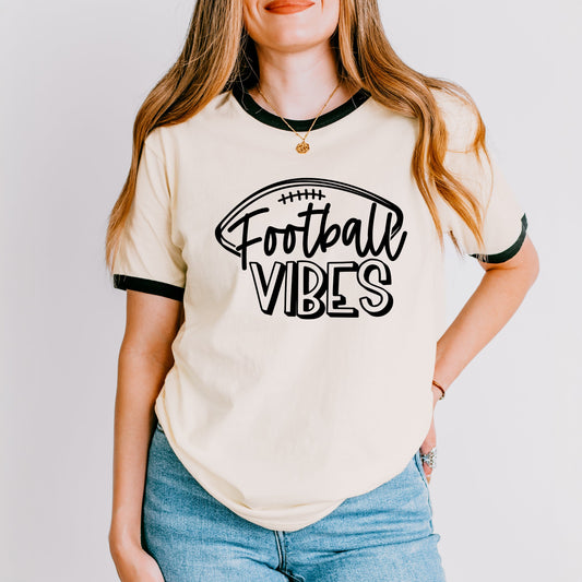 Football Vibes | Ringer Tee