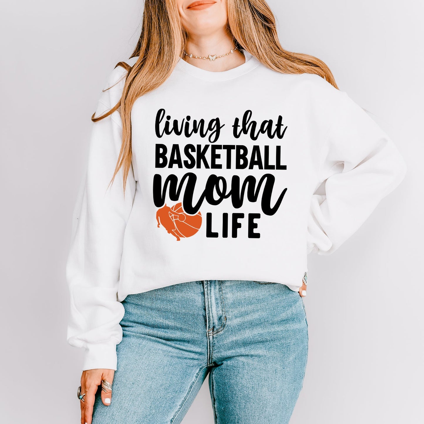 Basketball Mom Life | Sweatshirt