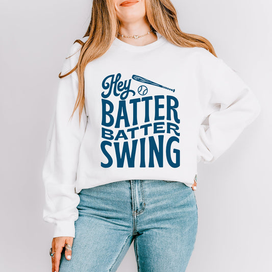 Hey Batter Batter Wavy | Sweatshirt