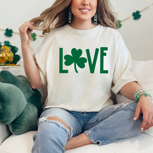 Love Clover | Garment Dyed Tee